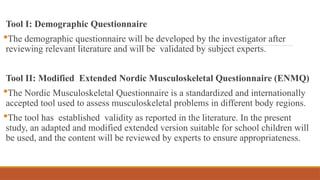 Comparative Study on Musculoskeletal Issues and Postural Deviations in ...