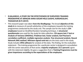 Impact of Training and Development on Employee Performance | PPTX