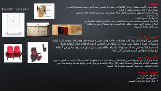 ‫األبواب‬
:
‫بمقدار‬ ‫األبواب‬ ‫عرض‬ ‫يكون‬
1
‫لكل‬ ‫م‬
100
‫م‬
2
‫المسرح‬ ‫مستوى‬ ‫وعند‬ ،‫أدنى‬ ‫بحد‬ ‫المسرح‬ ‫مساحة‬ ‫من‬
‫بابان‬ ‫يوضع‬
>
1.25
‫ولكن‬ ،‫عرض‬ ‫م‬
<
1.5
‫م‬
.
‫الحضور‬ ‫لعدد‬ ‫مالئمة‬ ‫مساحتها‬ ‫تكون‬ ‫تفريغ‬ ‫صالة‬ ‫إلى‬ ‫المسرح‬ ‫من‬ ‫الجمهور‬ ‫يخرج‬ ‫أن‬ ‫يجب‬
‫الستيعابهم‬
.
‫األبواب‬ ‫فتح‬ ‫يجب‬ ‫وال‬ ‫كما‬
‫من‬ ‫مباشرة‬ ‫الضوء‬ ‫يدخل‬ ‫ال‬ ‫حتى‬ ‫المسرح‬ ‫قاعة‬ ‫على‬ ‫مباشرة‬ ‫للمسرح‬ ‫الخارجية‬
‫انتقالية‬ ‫ممرات‬ ‫أو‬ ‫منطقة‬ ‫وجود‬ ‫فيجب‬ ‫ذلك‬ ‫وعلى‬ ،‫للعين‬ ‫اإلبهار‬ ‫ويحدث‬ ‫الخارج‬
‫المسرح‬ ‫وخارج‬ ‫داخل‬ ‫بين‬
.
‫المسرح‬ ‫كراسى‬
:
‫تسمح‬ ‫الظهر‬ ‫مسند‬ ‫ميكانيكية‬ ‫ان‬ ‫كما‬ ‫طويلة‬ ‫زمنية‬ ‫فترات‬ ‫خالل‬ ‫الجالس‬ ‫راحة‬ ‫تضمن‬ ‫بطريقة‬ ‫الكرسى‬ ‫تصميم‬ ‫تم‬
‫يتيح‬ ‫مما‬ ‫ودقيقة‬ ‫محددة‬ ‫بزاوية‬ ‫الظهر‬ ‫ميل‬ ‫مع‬ ‫الجسم‬ ‫حركات‬ ‫لكل‬ ‫الظهر‬ ‫إستجابة‬ ‫بفضل‬ ‫باالسترخاء‬ ‫للعضالت‬
‫التنفيذ‬ ‫قبل‬ ‫والتوزيع‬ ‫التصميم‬ ‫عمل‬ ‫ويتم‬ ‫للجالس‬ ‫الراحة‬
‫الششخصيات‬ ‫كبار‬ ‫كراسى‬
:
‫وواسعة‬ ‫جدا‬ ‫مريحة‬ ‫جلسة‬ ‫وذات‬ ‫خاصة‬ ‫مواصفات‬ ‫ذات‬ ‫جدا‬ ‫النوعالفاخر‬ ‫من‬ ‫وهى‬
.
‫انواع‬ ‫لدينا‬ ‫ويوجد‬
‫كثيرة‬ ‫وموديالت‬
(
‫التعميد‬ ‫قبل‬ ‫كتالوج‬ ‫أو‬ ‫عينة‬ ‫طلب‬ ‫يفضل‬
)
‫وعمل‬ ‫الموقع‬ ‫على‬ ‫اإلطالع‬ ‫ويتم‬
‫الكفاءة‬ ‫من‬ ‫عالى‬ ‫مستوى‬ ‫على‬ ‫مهندسين‬ ‫طاقم‬ ‫بإشراف‬ ‫وذلك‬ ‫التنفيذ‬ ‫بدء‬ ‫قبل‬ ‫الالزمة‬ ‫التصاميم‬
‫السالمة‬ ‫وعوامل‬ ‫الفنية‬ ‫النواحى‬ ‫مراعاة‬ ‫مع‬
.
Elevation and plan
‫الصوتية‬ ‫العوازل‬
:
١
-
‫الصخري‬ ‫الصوف‬
٢
-
‫الزجاجي‬ ‫الصوف‬ ‫الواح‬
٣
-
‫الصوتي‬ ‫و‬ ‫الحراري‬ ‫العزل‬ ‫الواح‬
 