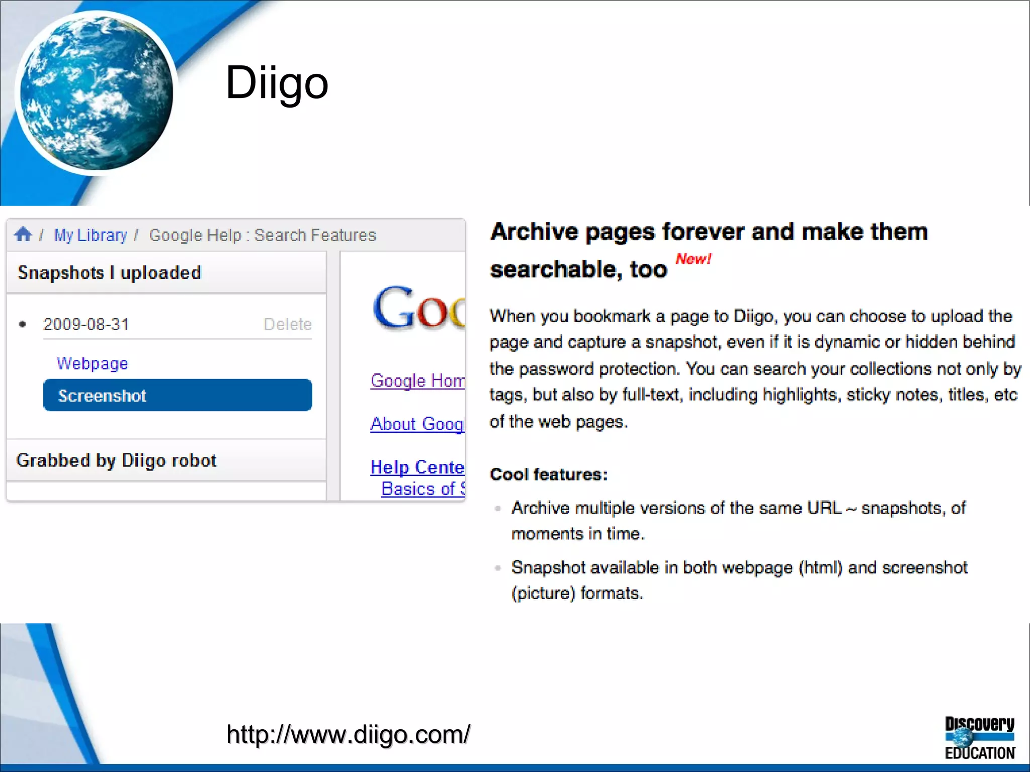 Diigo  http://www.diigo.com/ 