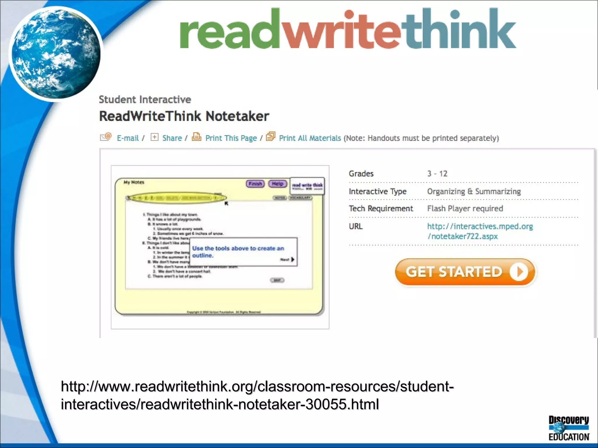 http://www.readwritethink.org/classroom-resources/student-interactives/readwritethink-notetaker-30055.html 
