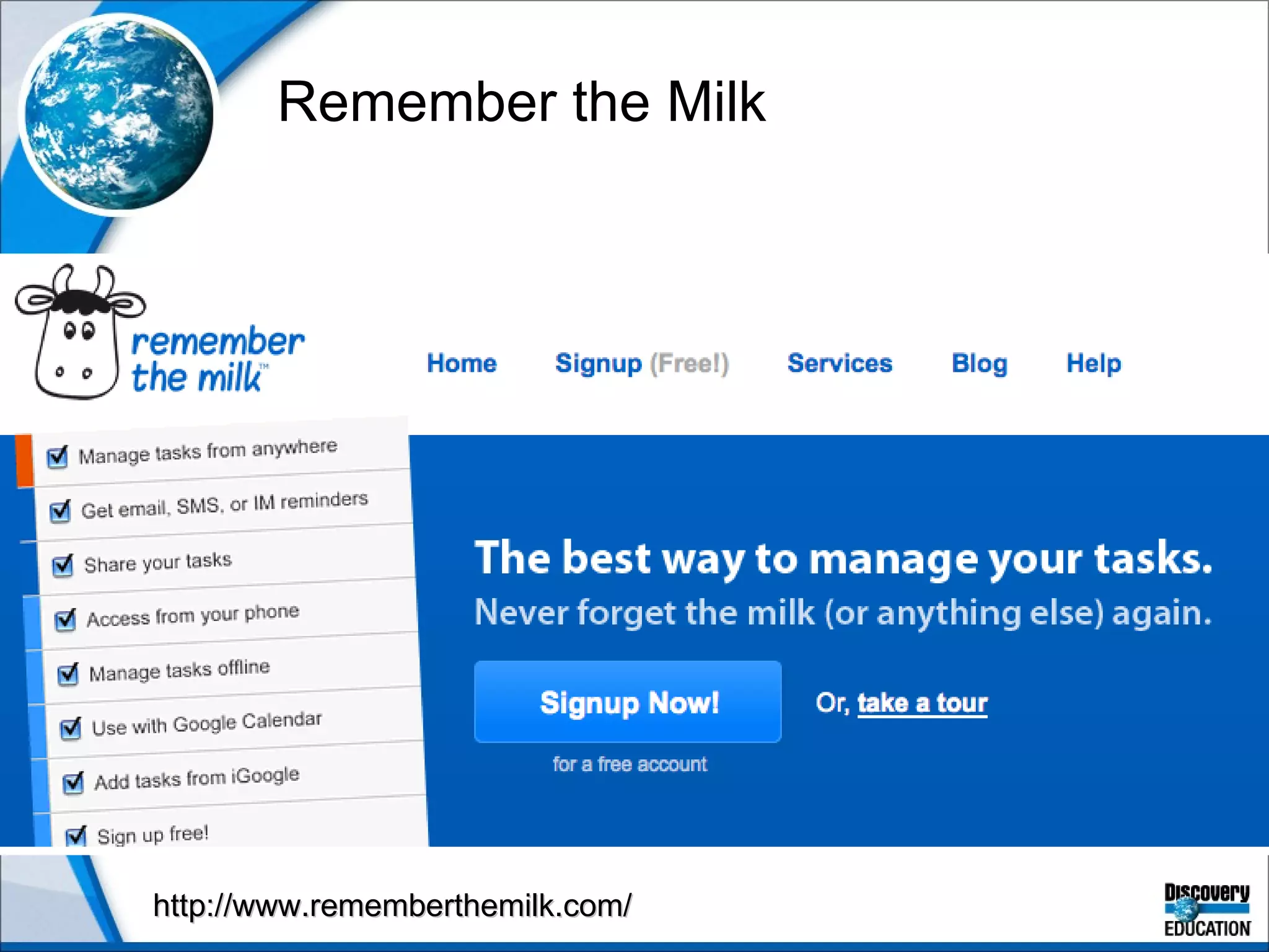 Remember the Milk http://www.rememberthemilk.com/ 