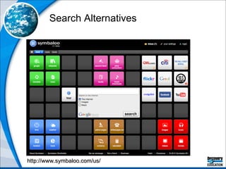 Search Alternatives http://www.symbaloo.com/us/ 