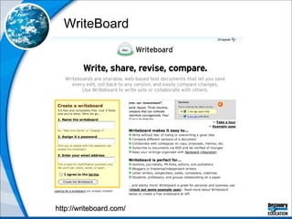 WriteBoard http://writeboard.com/ 