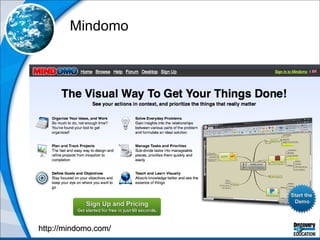 Mindomo http://mindomo.com/ 