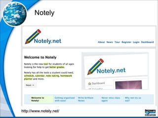 Notely http://www.notely.net/ 