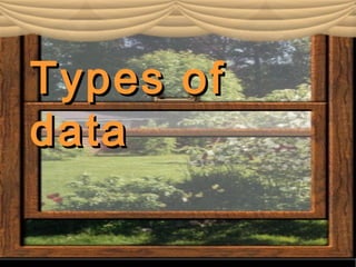 TTyyppeess ooff 
ddaattaa 
Sergimage 
 