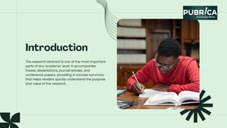 Research Master Abstract Example.pdf Research Abstract Format with Example for Students Pubrica.pdf