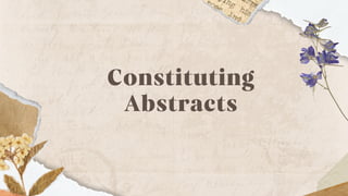 Research Abstract Writing | PDF