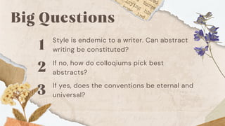 Research Abstract Writing | PDF