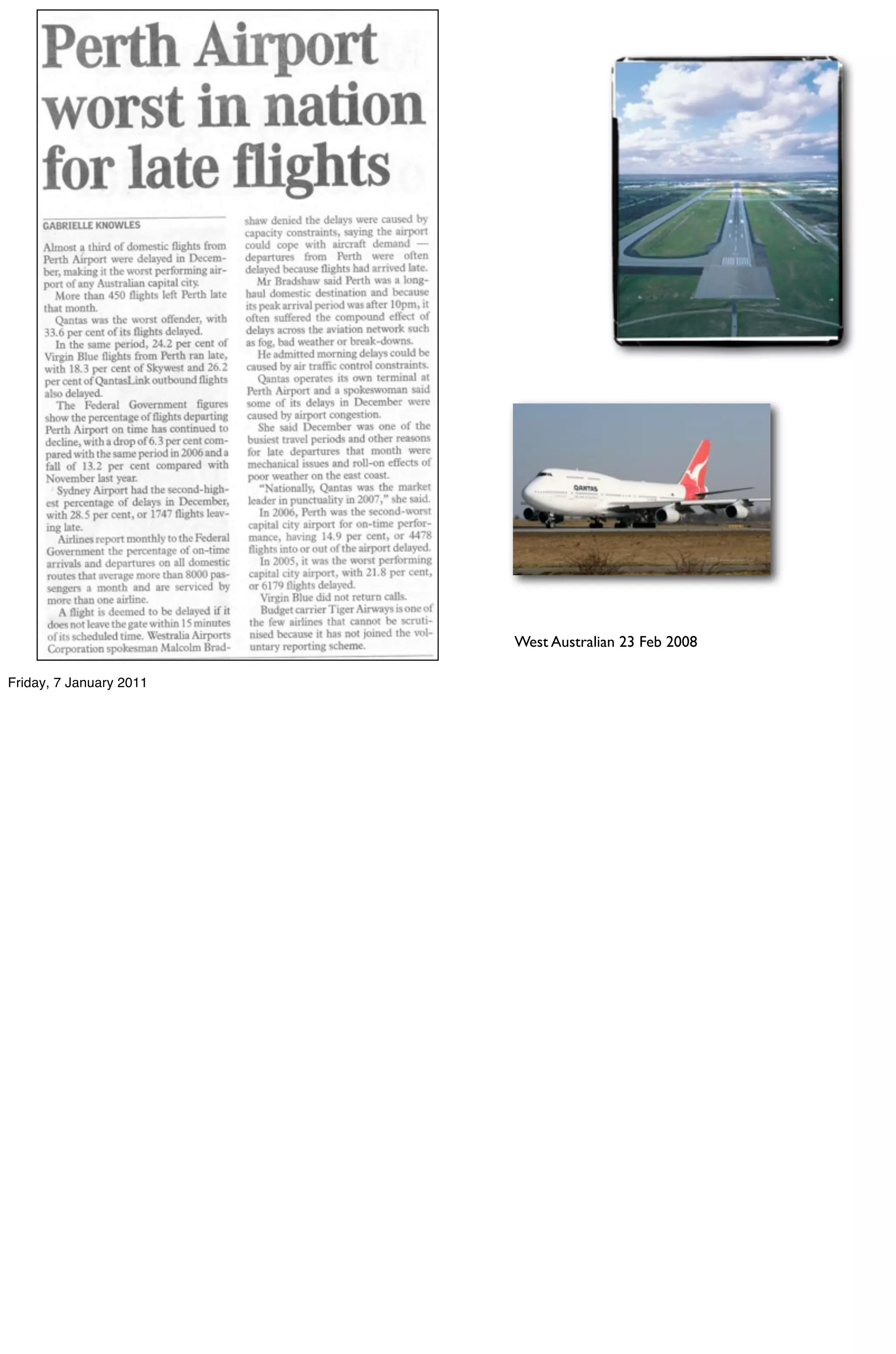 West Australian 23 Feb 2008

Friday, 7 January 2011
 