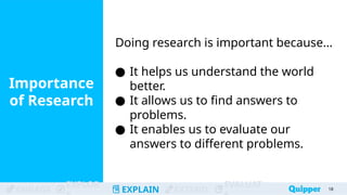 Research And Its Importance-A study Guide | PPTX