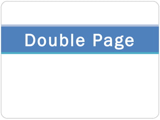 Double Page
 