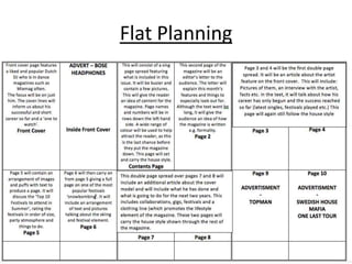 Flat Planning
 