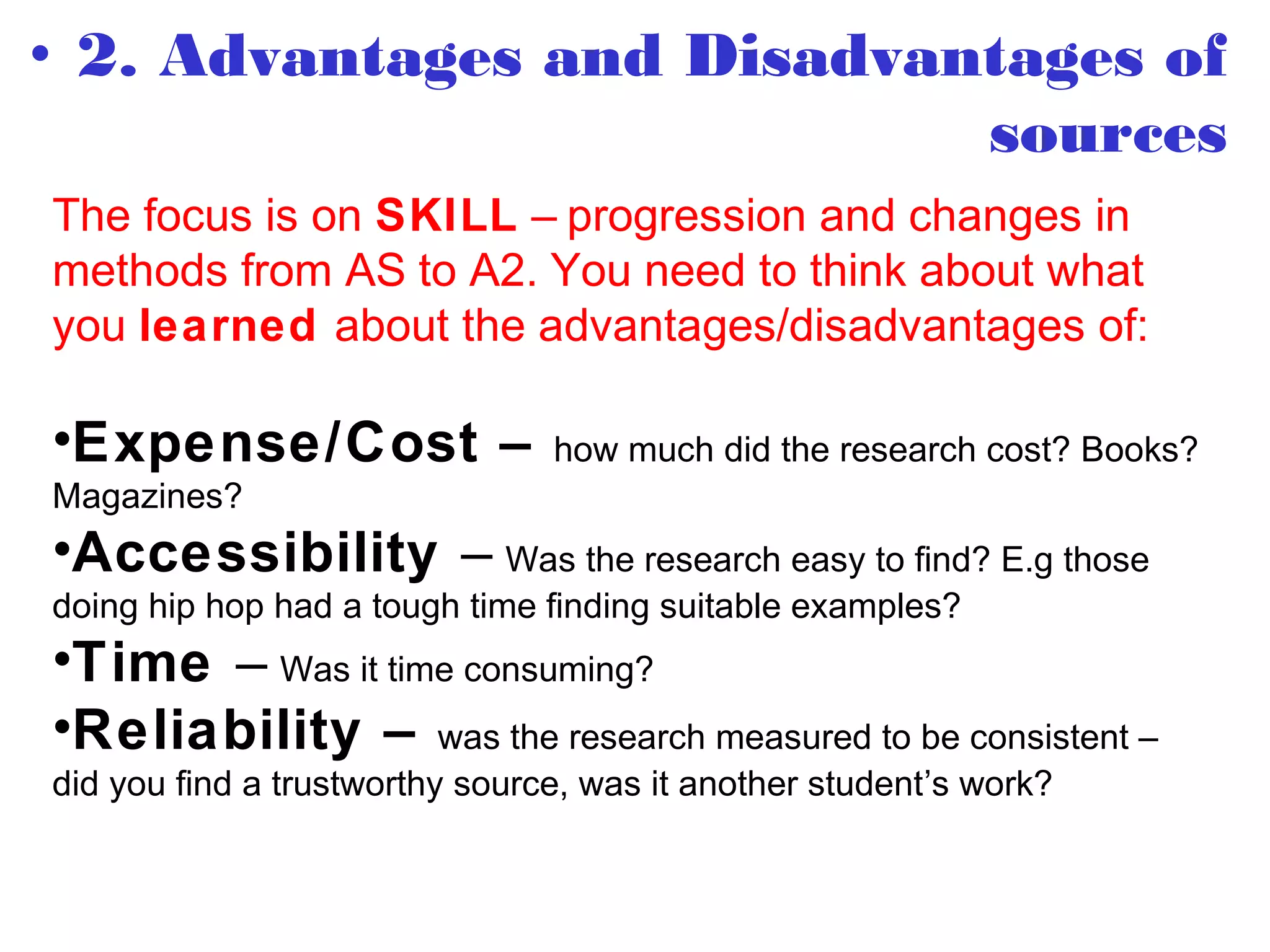 Research and planning ppt | PPT | Arts and Crafts | Hobbies & Interests