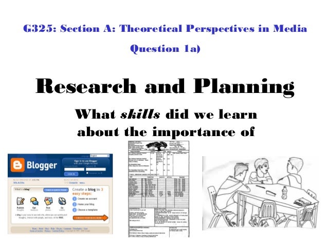 Research and planning ppt