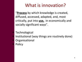 Innovation systems and value chain approaches: From principles to practice