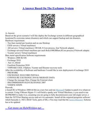 Research Assignment For Active Directory | PDF