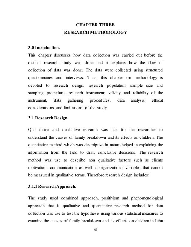 Thesis interpretation and analysis of data