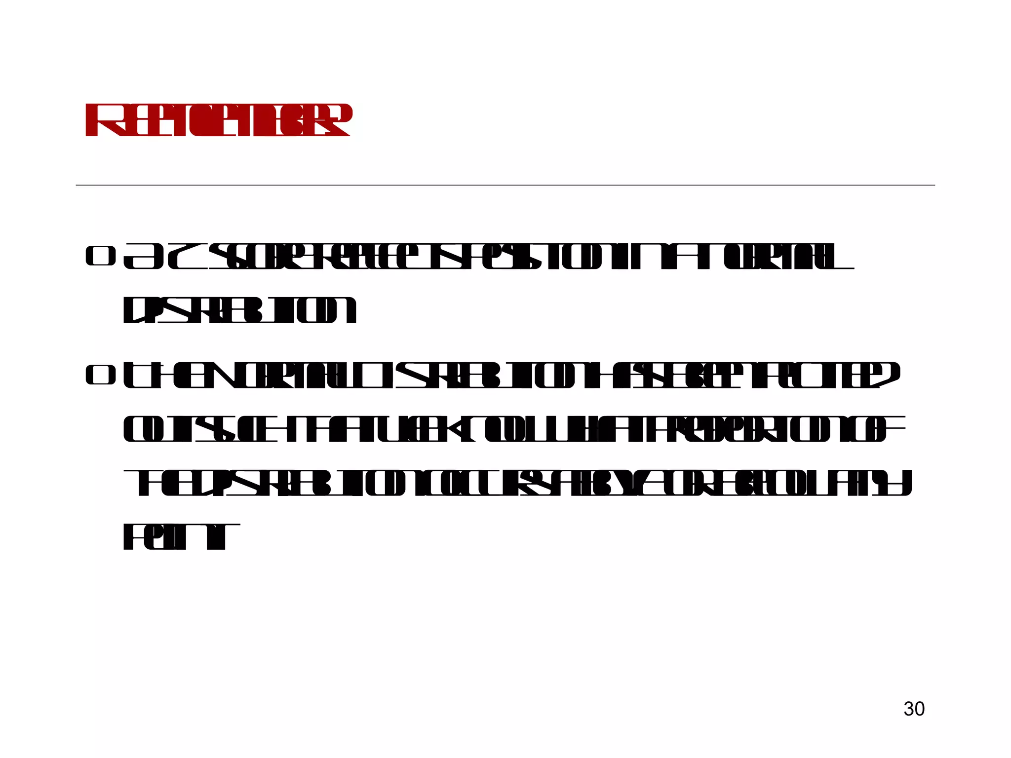 Remember: A Z score reflects position in a normal distribution The Normal Distribution has been plotted out such that we know what proportion of the distribution occurs above or below any point 