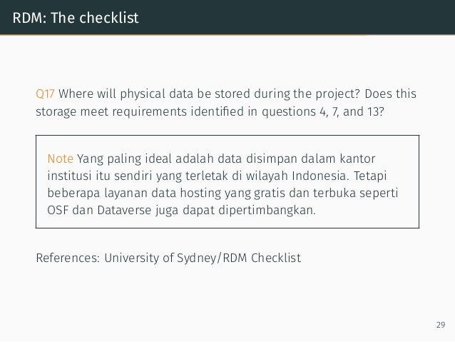 A Light Introduction To Research Data Management