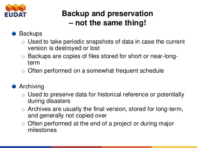EUDAT Research Data Management Www eudat eu