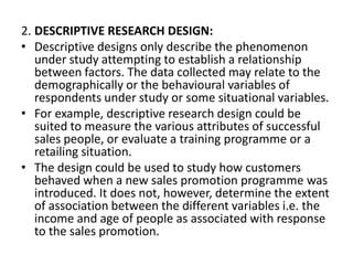 Research design | PPTX