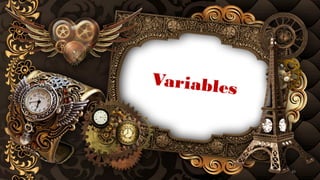 Variables
49
 