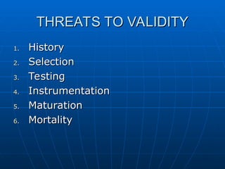 Research Design.................................... | PPT