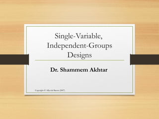 research design.pptSkilled in Research Designs & Methods | PPT