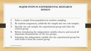 Research design and approachs | PPTX