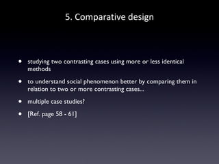 Research design and methodology | PPT