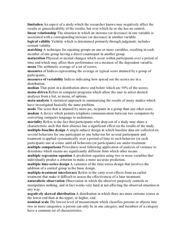 Research Design And Methodology Dr W A Kritsonis