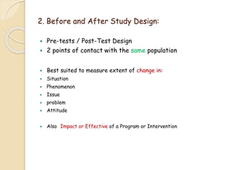 Study Design Pre Post Test Research Design new.ppt