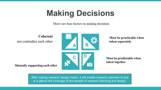 Research Design Planning | PPTX