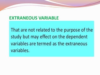 RESEARCH DESIGN - Dr LAL WILSON | PPT