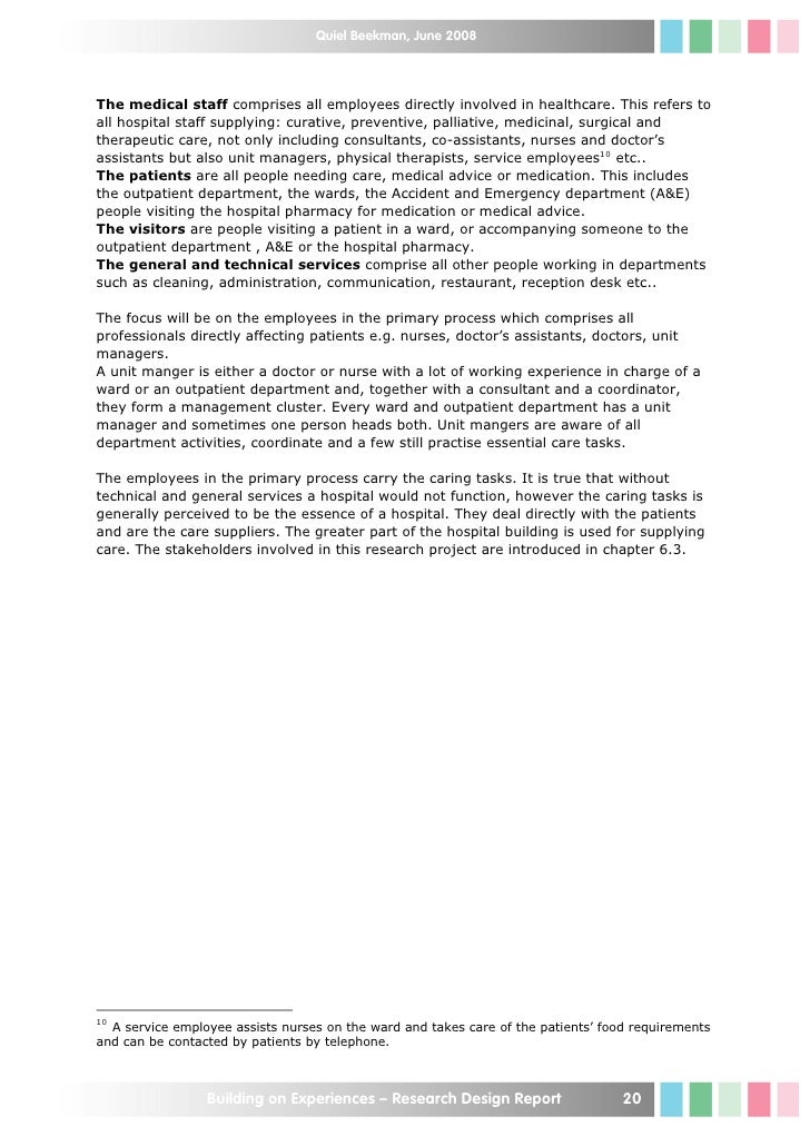 research report design research report design