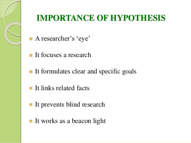Hypothesis definition for kids picture