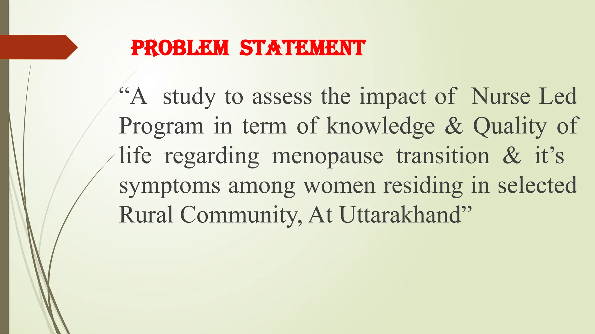 Research DRC PPT for PhD in community health nursing | PPT