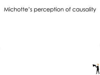 Michotte’s perception of causality
 