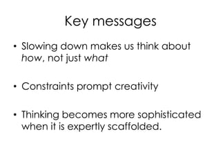 Slow Write Example researchED Slow Writing | PPTX
