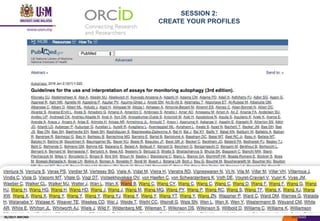 SESSION 2:
CREATE YOUR PROFILES
05/2017: BRP/MII
 