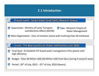 Researchers on Smart Water Grid | PDF