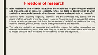 Research ethics in the social sciences | PPTX