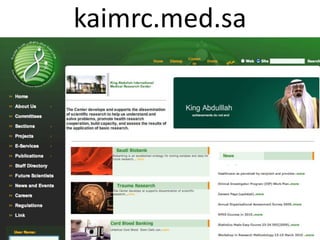 kaimrc.med.sa