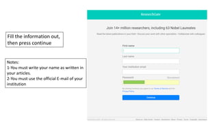 Researchgate Post Example Research gate | PDF