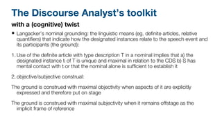 Discourse analysis Gee A toolkit .pptx