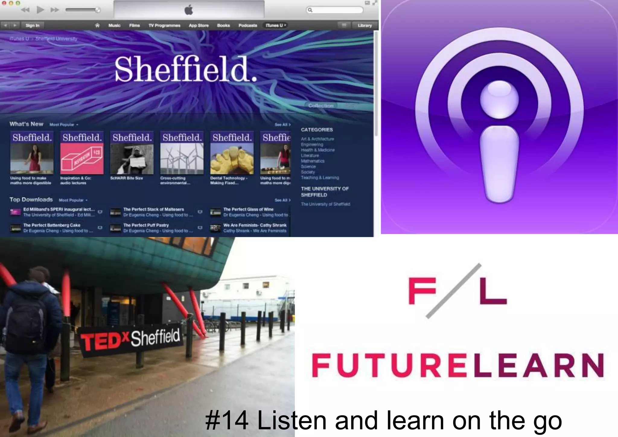 #14 Listen and learn on the go
 