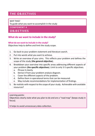 Using Objectives As Study Guide Research handbook | PDF