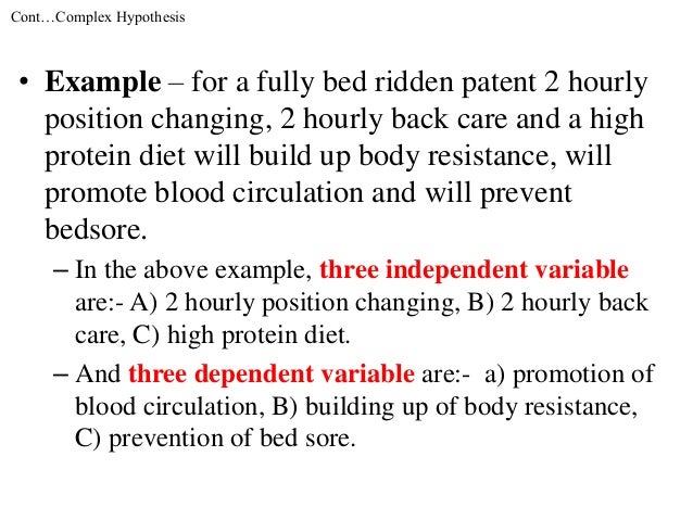 Statement of problem thesis